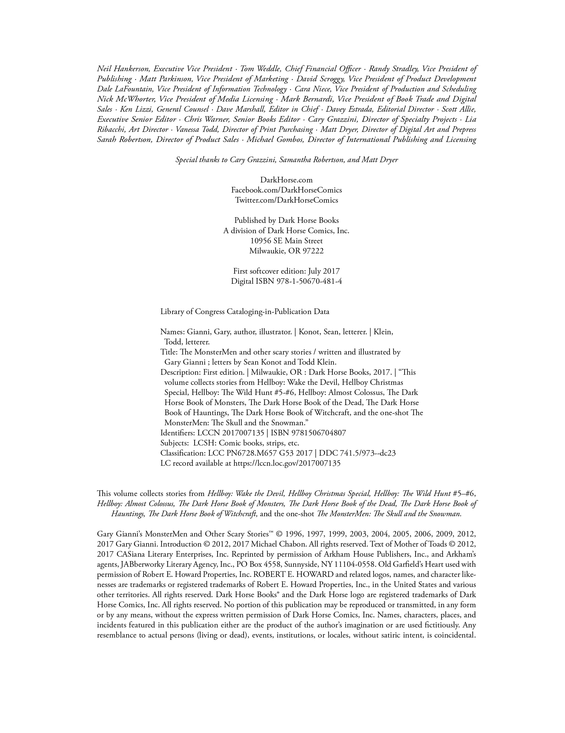 Read online Monstermen and Other Scary Stories comic -  Issue # TPB (Part 1) - 6