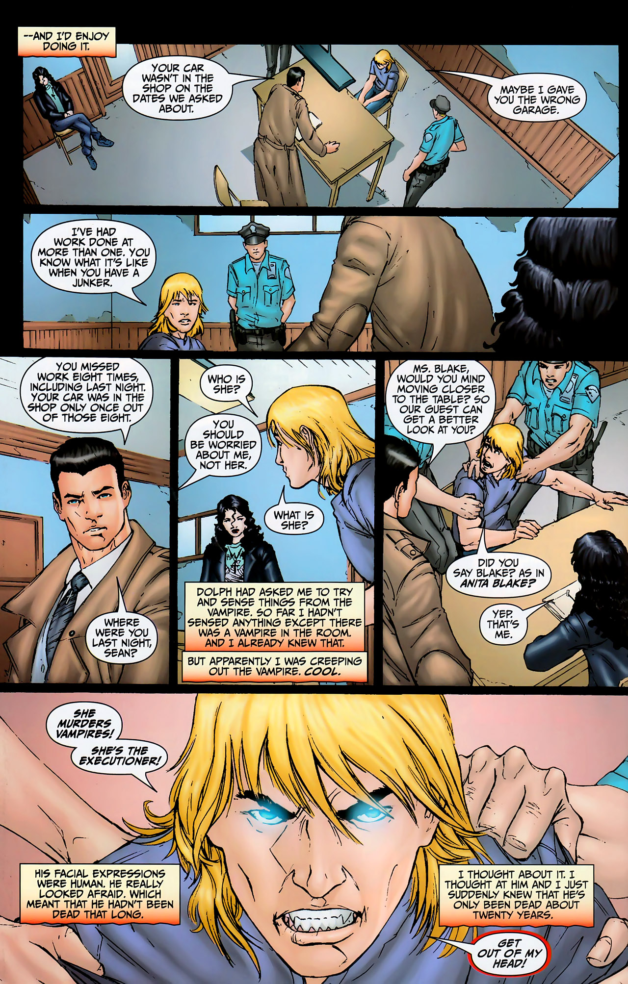 Read online Anita Blake, Vampire Hunter: The First Death comic -  Issue #1 - 28