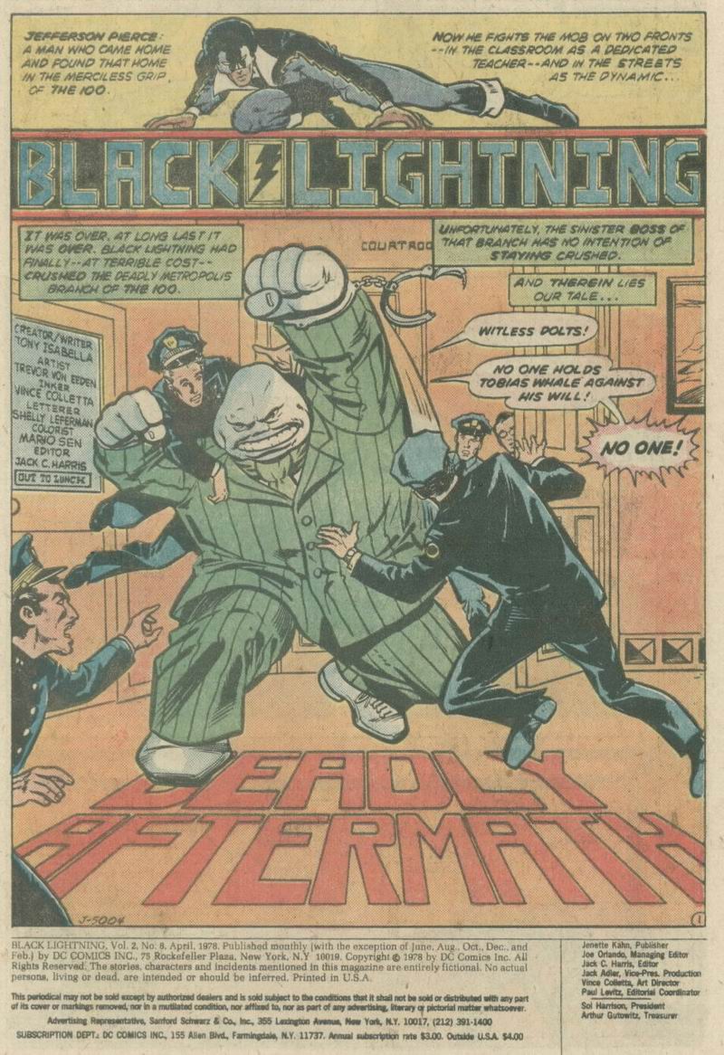 Read online Black Lightning comic -  Issue #8 - 2