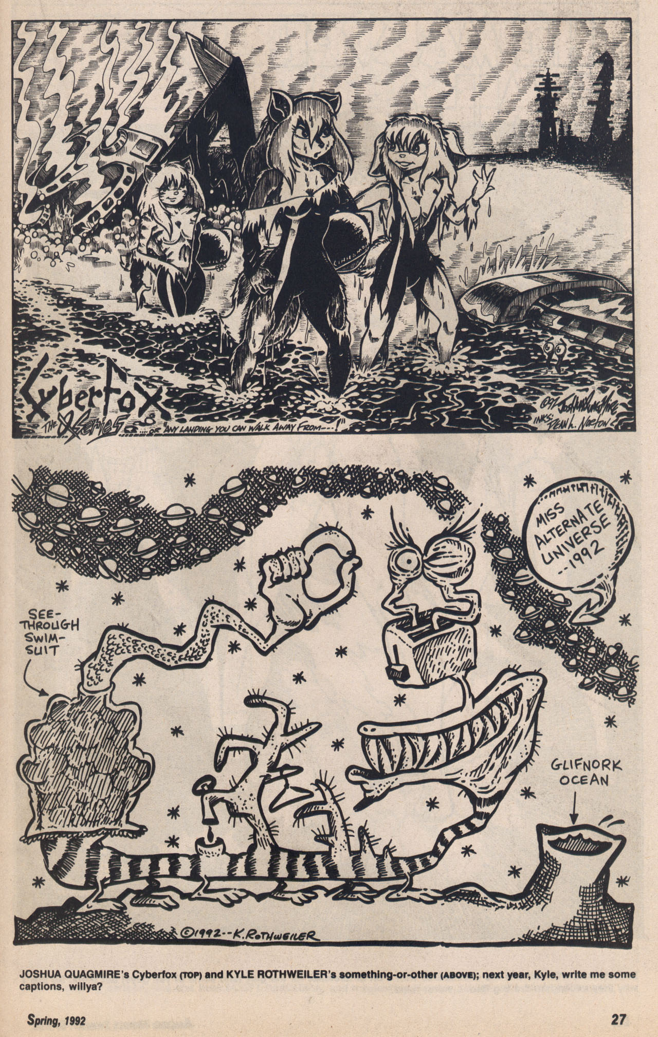 Read online Amazing Heroes Swimsuit Special comic -  Issue # TPB 3 - 27