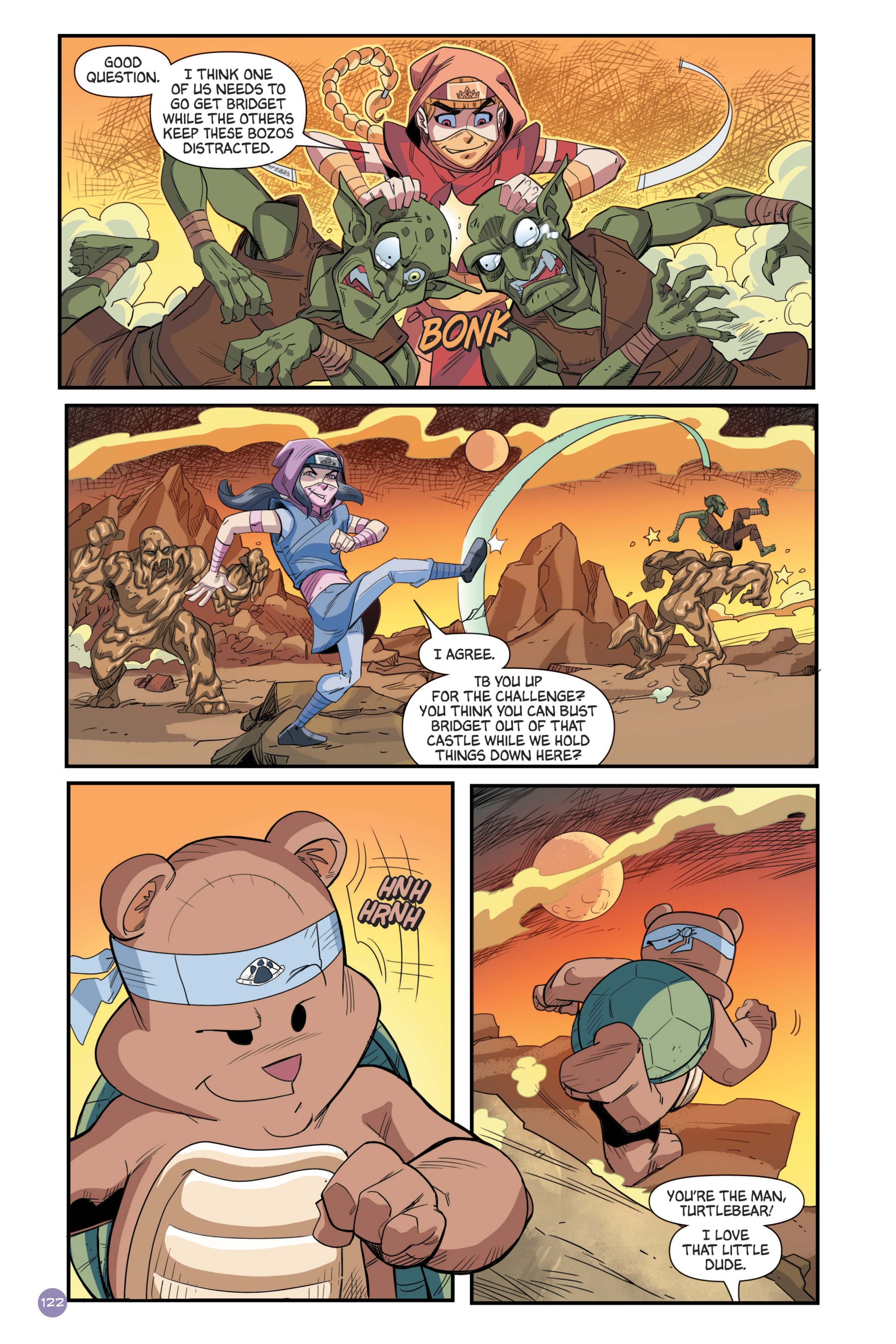 Read online Princess Ninjas comic -  Issue # TPB - 123