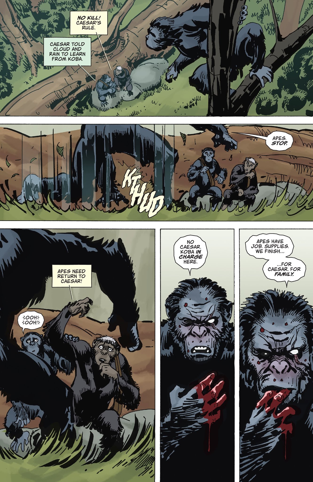 Read online Planet of the Apes: The Simian Age comic -  Issue # Full - 29