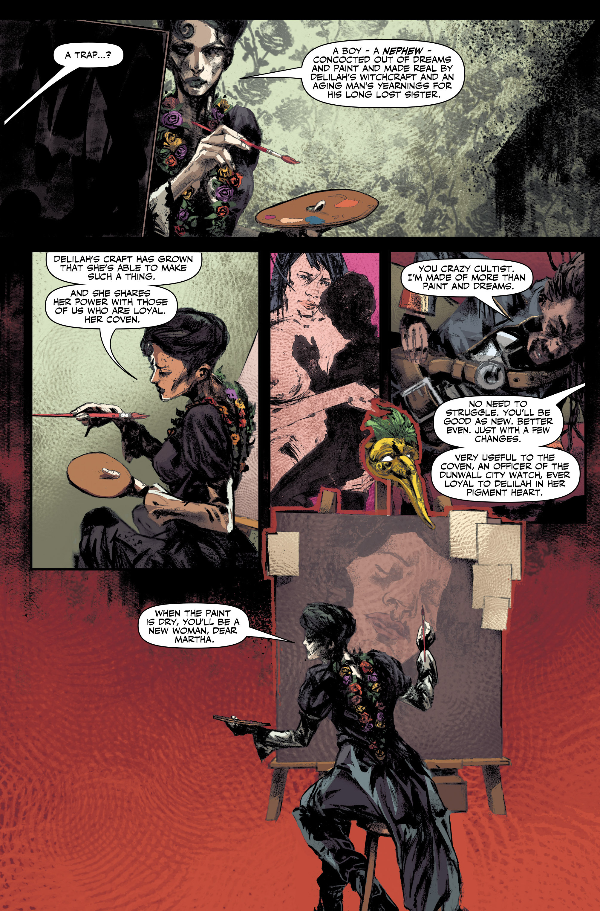 Read online Dishonored comic -  Issue #4 - 16
