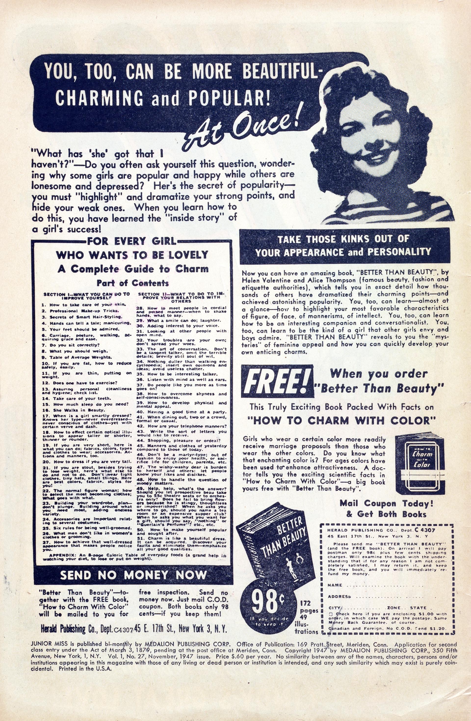 Read online Junior Miss (1947) comic -  Issue #27 - 2