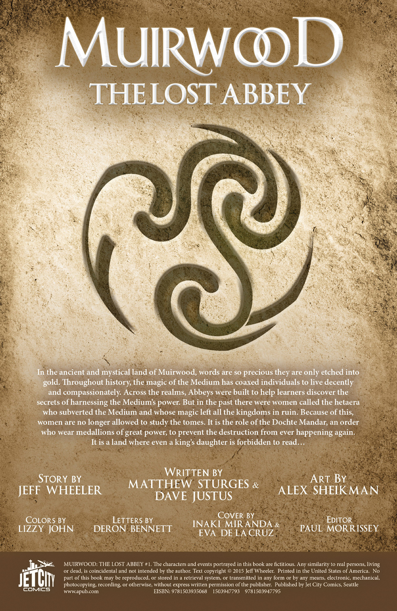 Read online Muirwood: The Lost Abbey comic -  Issue #1 - 3