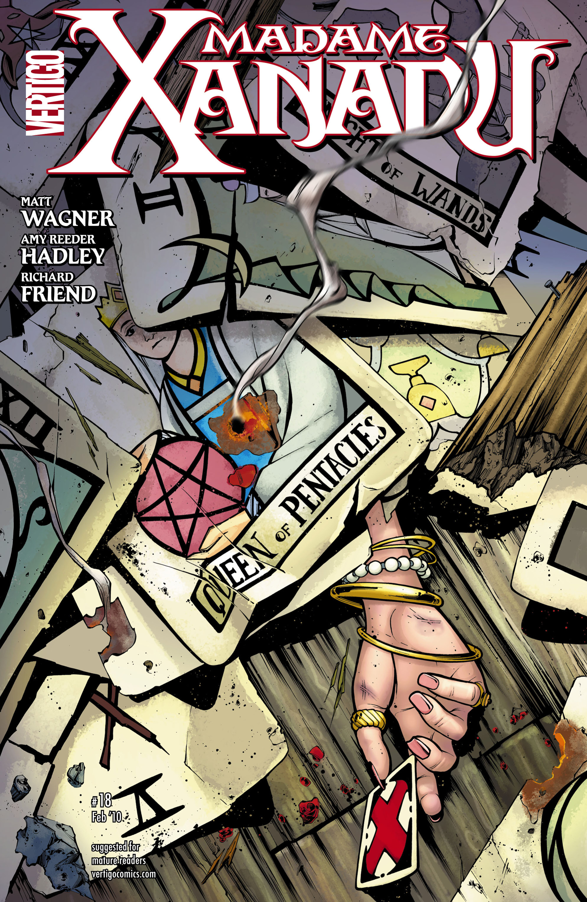 Read online Madame Xanadu comic -  Issue #18 - 1