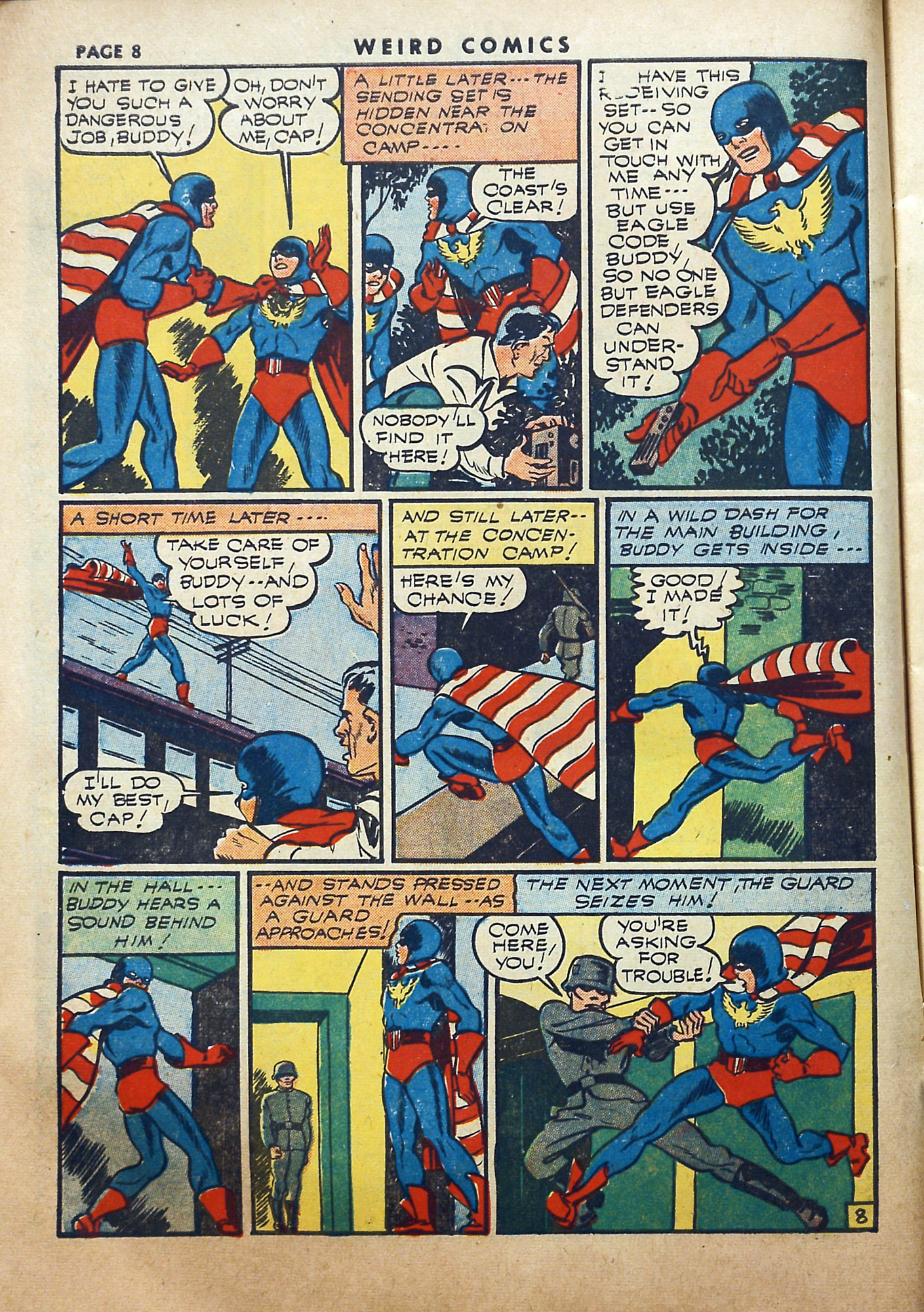 Read online Weird Comics comic -  Issue #20 - 10