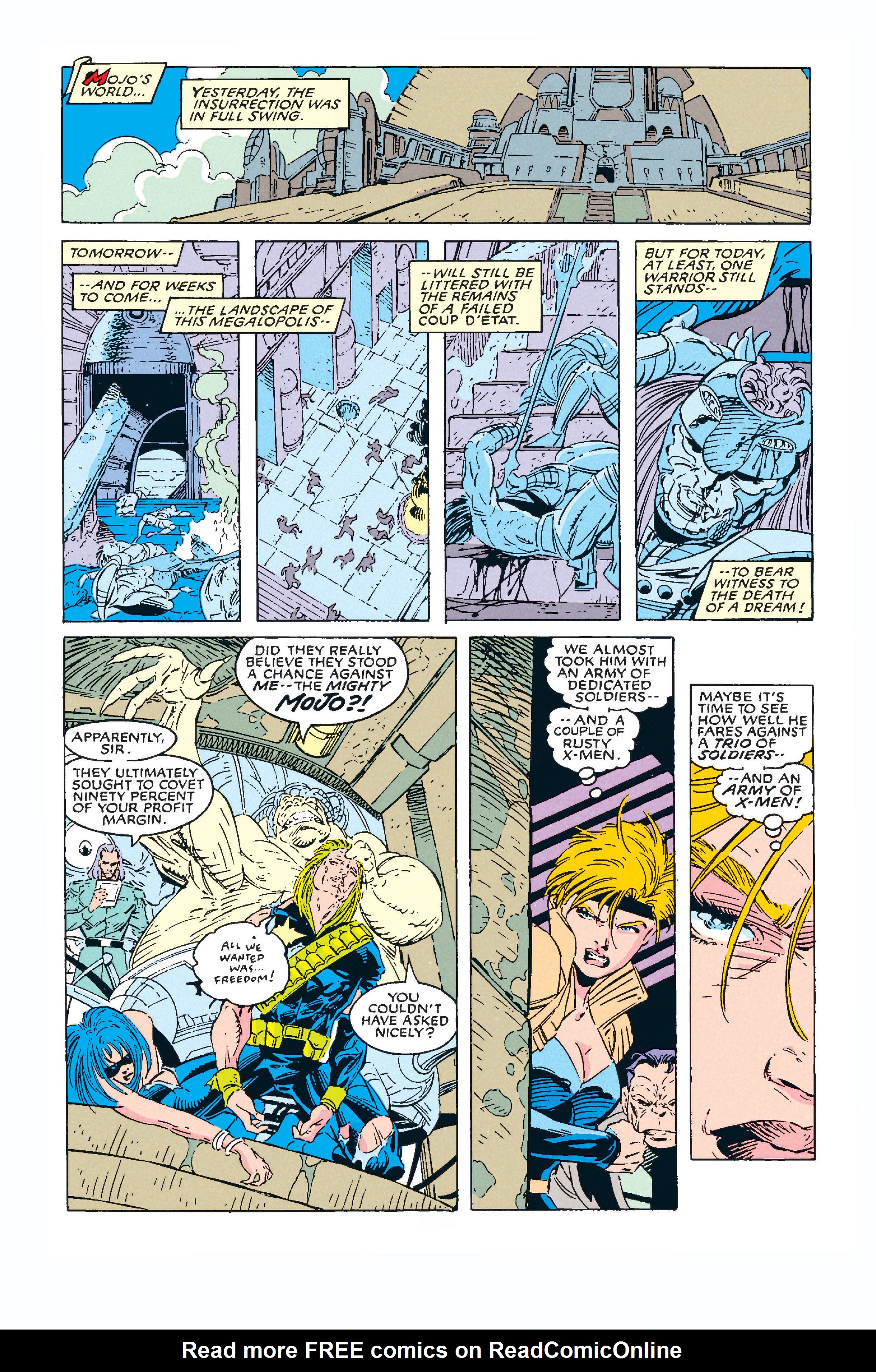 Read online X-Men (1991) comic -  Issue #7 - 21