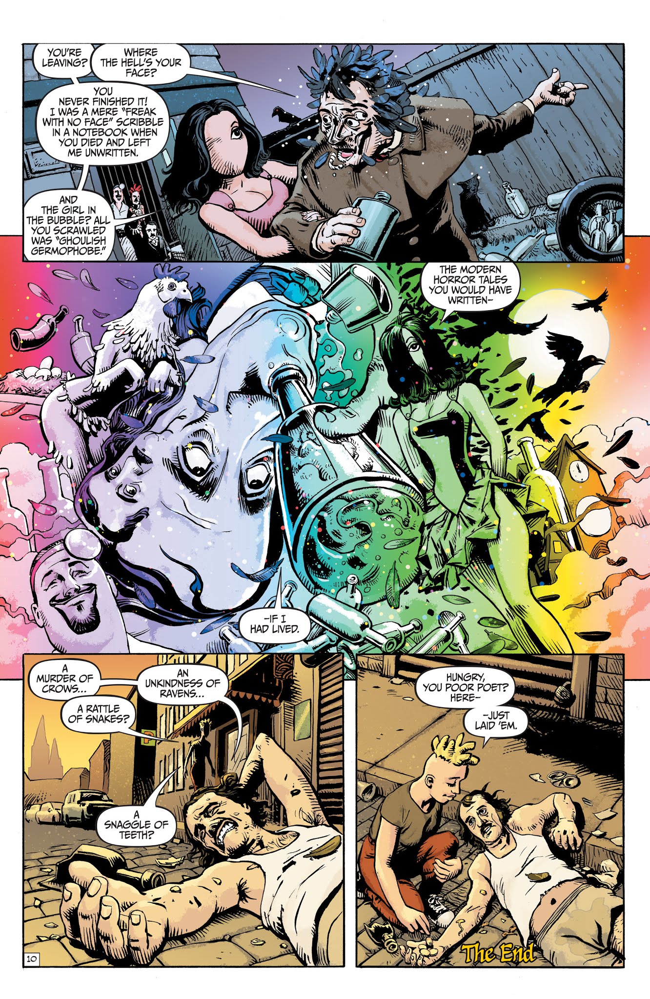 Read online Edgar Allan Poe's Snifter of Terror comic -  Issue #3 - 12