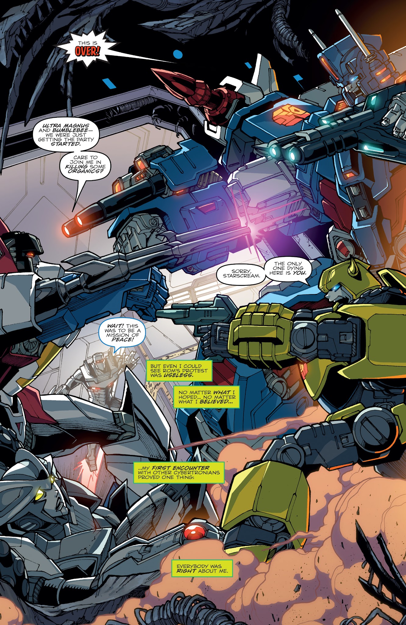 Read online ROM vs. Transformers: Shining Armor comic -  Issue # _TPB 1 - 28