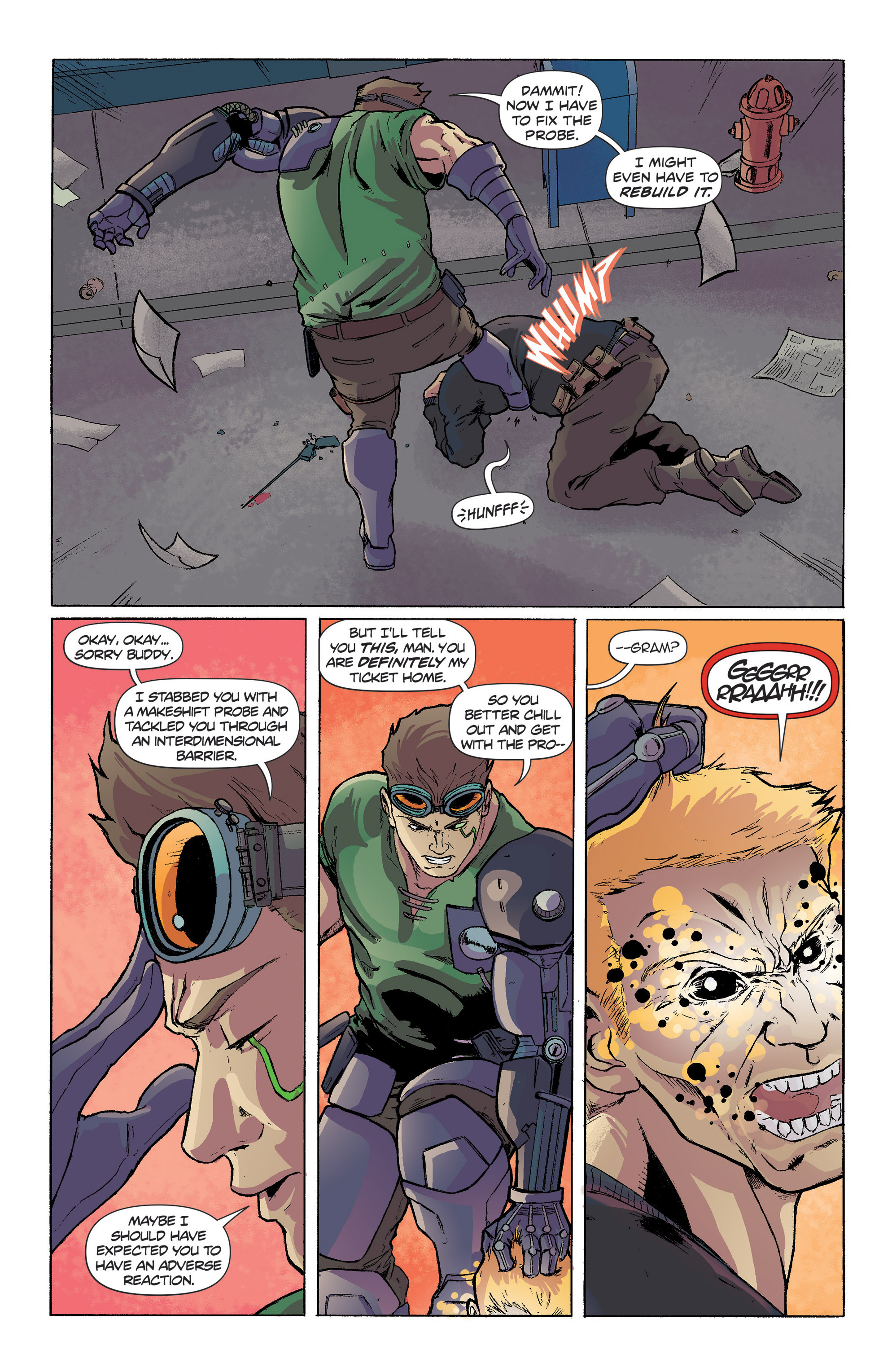 Read online Actionverse comic -  Issue #1 - 21