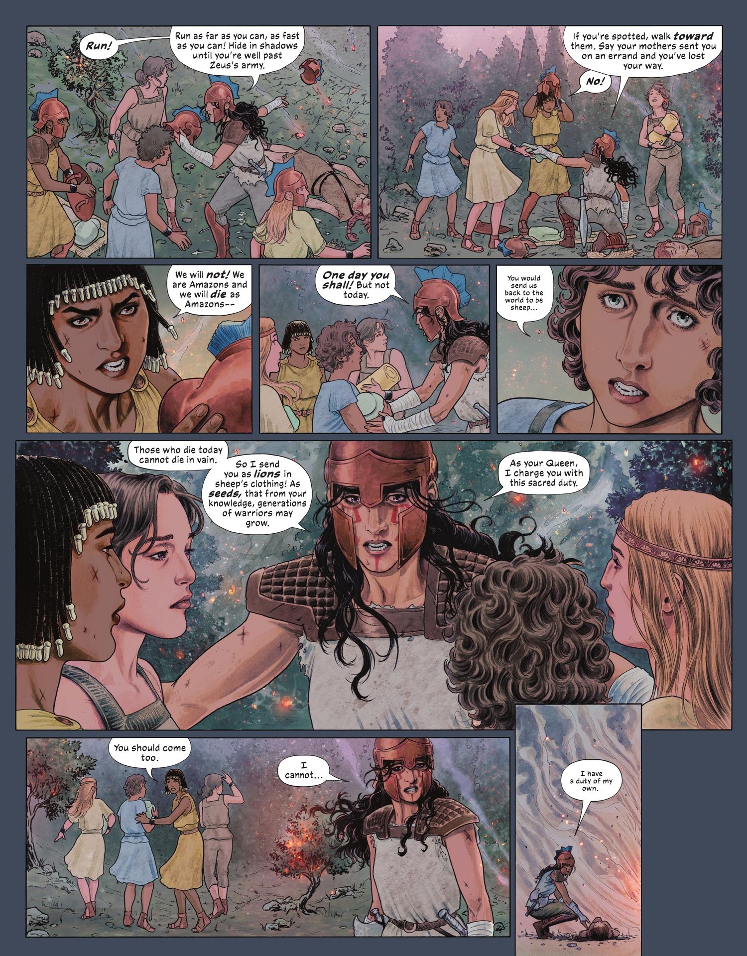 Read online Wonder Woman Historia: The Amazons comic -  Issue #3 - 44