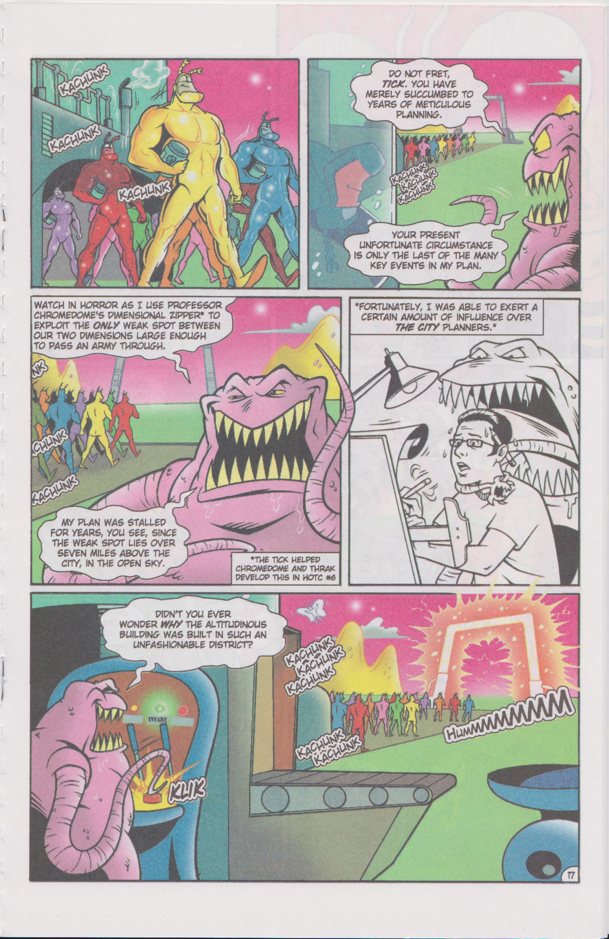 Read online The Tick Color comic -  Issue #1 - 19