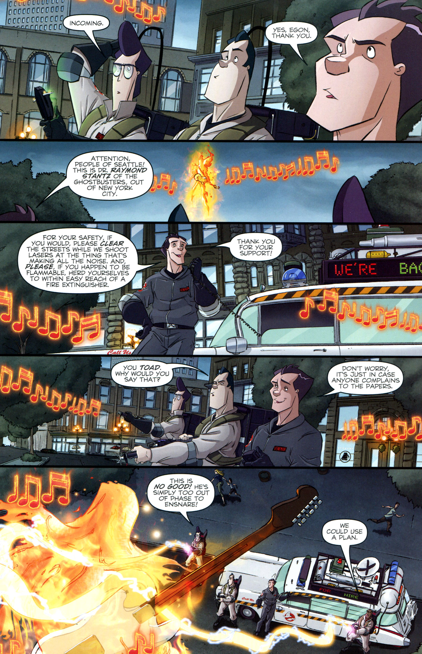 Read online Ghostbusters (2011) comic -  Issue #12 - 17