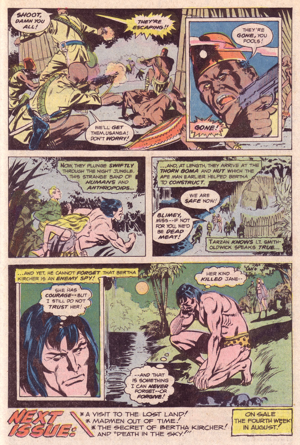 Read online Tarzan (1972) comic -  Issue #254 - 17
