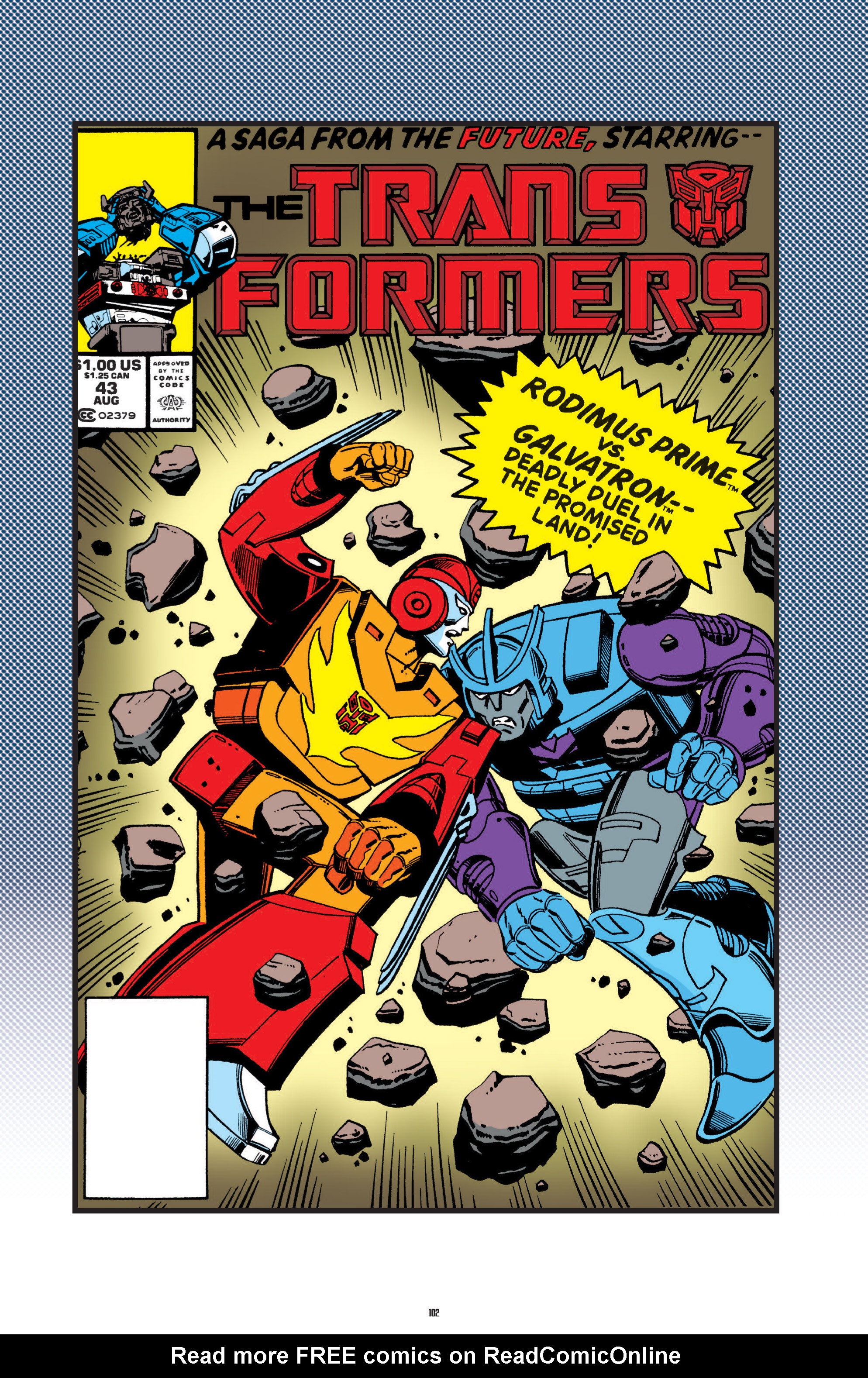 Read online The Transformers Classics comic -  Issue # TPB 4 - 103