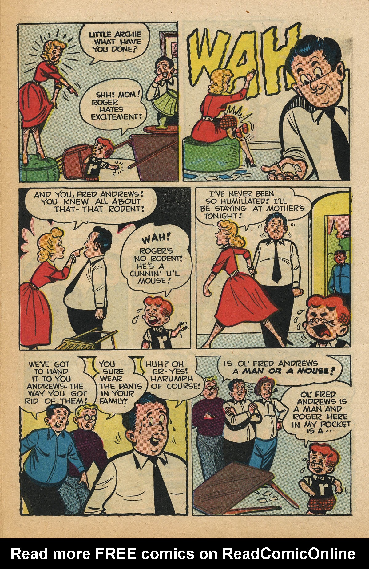 Read online Little Archie (1956) comic -  Issue #5 - 16