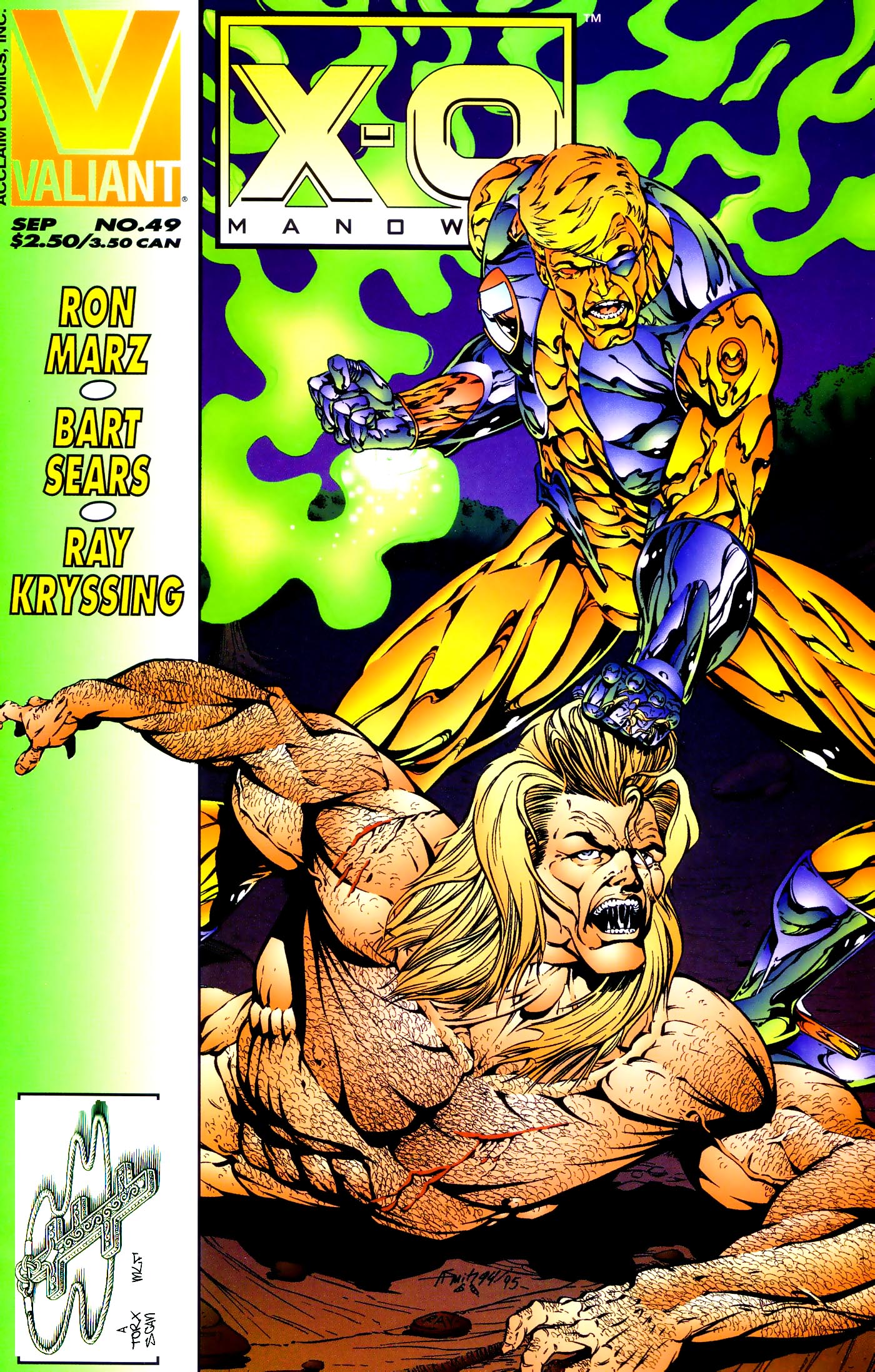 Read online X-O Manowar (1992) comic -  Issue #49 - 1