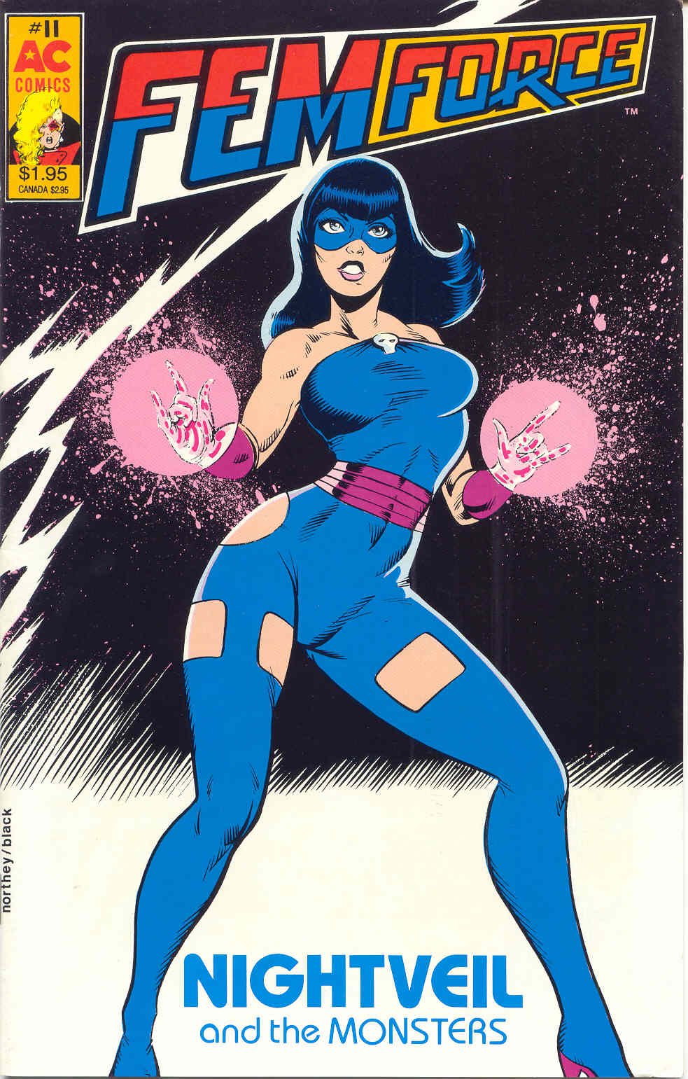 Read online Femforce comic -  Issue #11 - 1