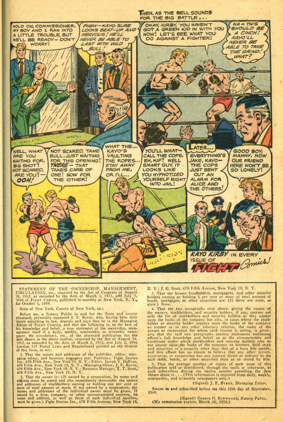 Read online Fight Comics comic -  Issue #68 - 33