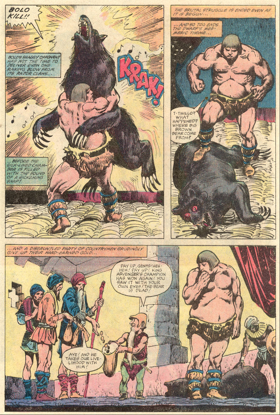 Read online Conan the Barbarian (1970) comic -  Issue #137 - 6
