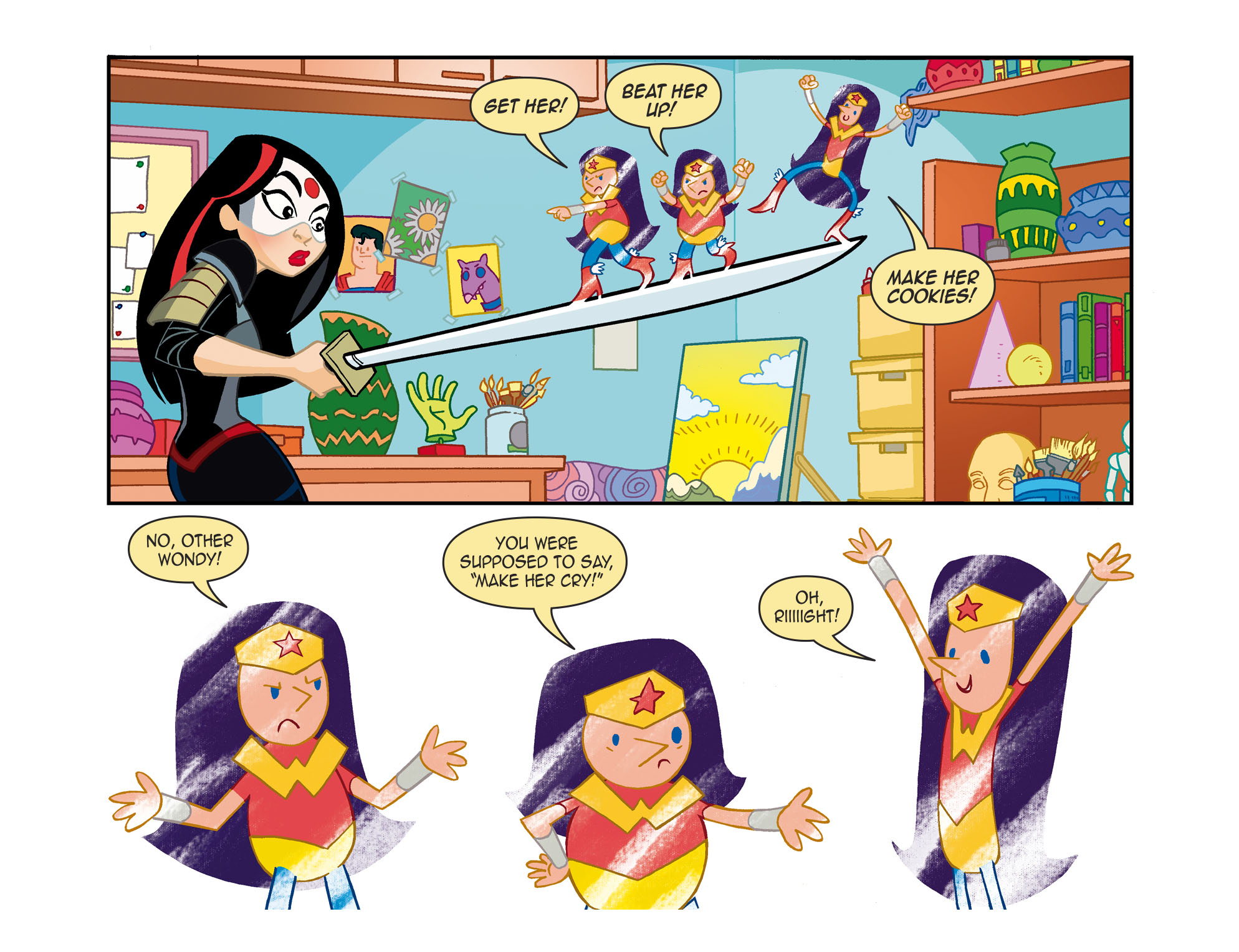 Read online DC Super Hero Girls: Out of the Bottle comic -  Issue #4 - 5