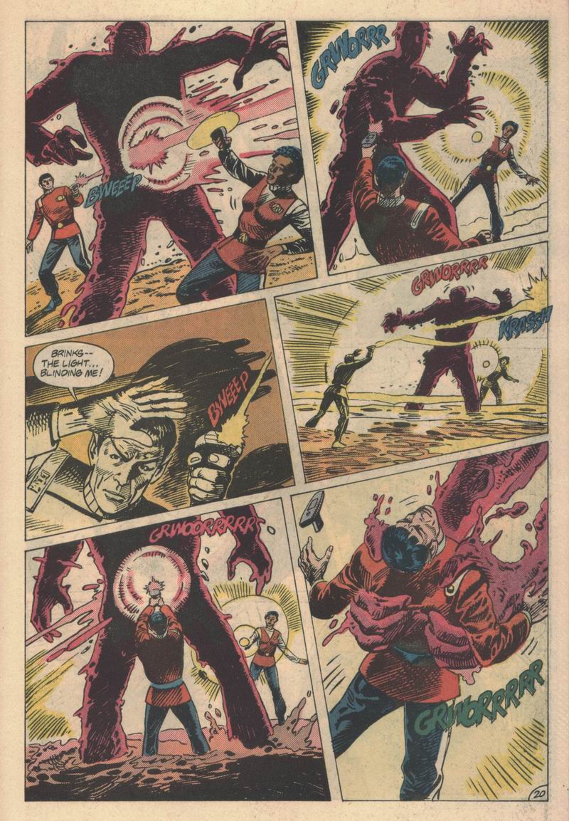 Read online Star Trek (1984) comic -  Issue #21 - 21