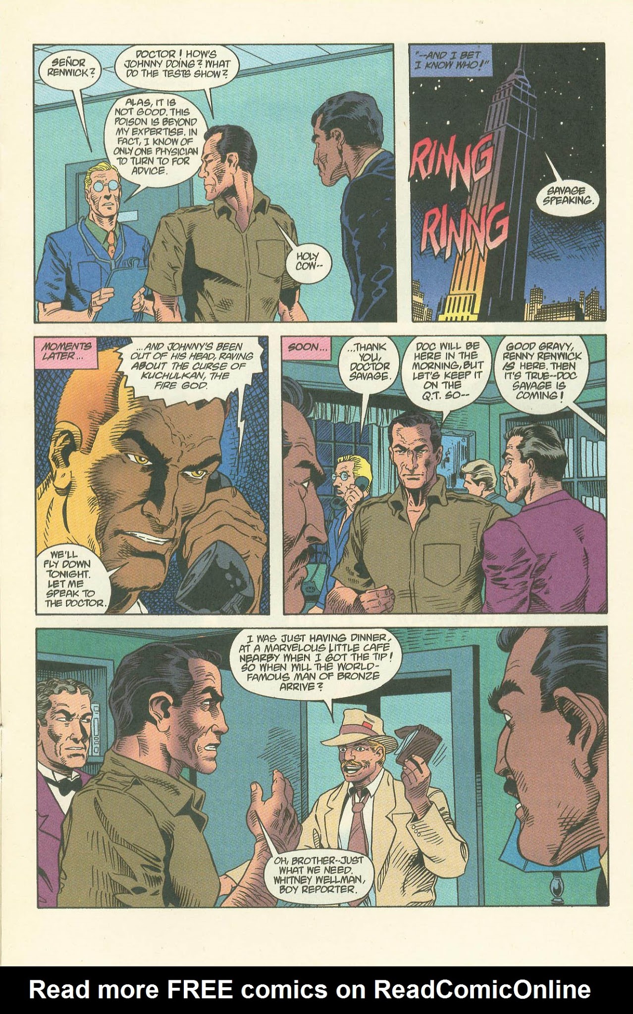 Read online Doc Savage: Curse of the Fire God comic -  Issue # TPB - 14