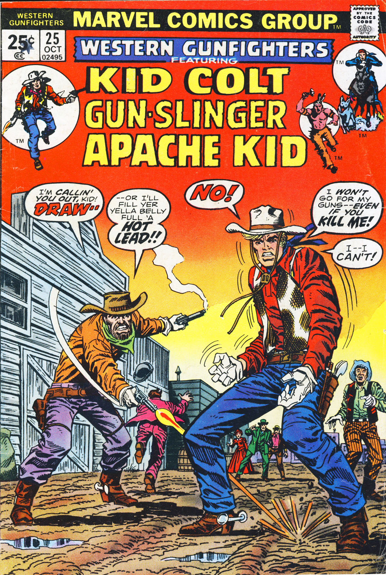 Read online Western Gunfighters comic -  Issue #25 - 1