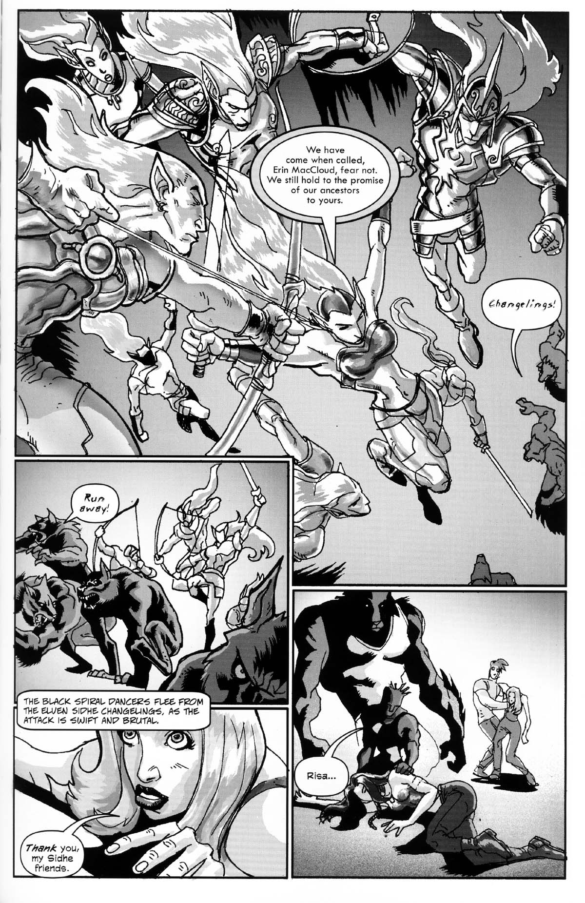 Read online Werewolf the Apocalypse comic -  Issue # Fianna - 27