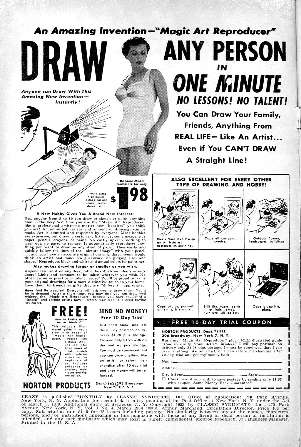 Read online Crazy (1953) comic -  Issue #4 - 2