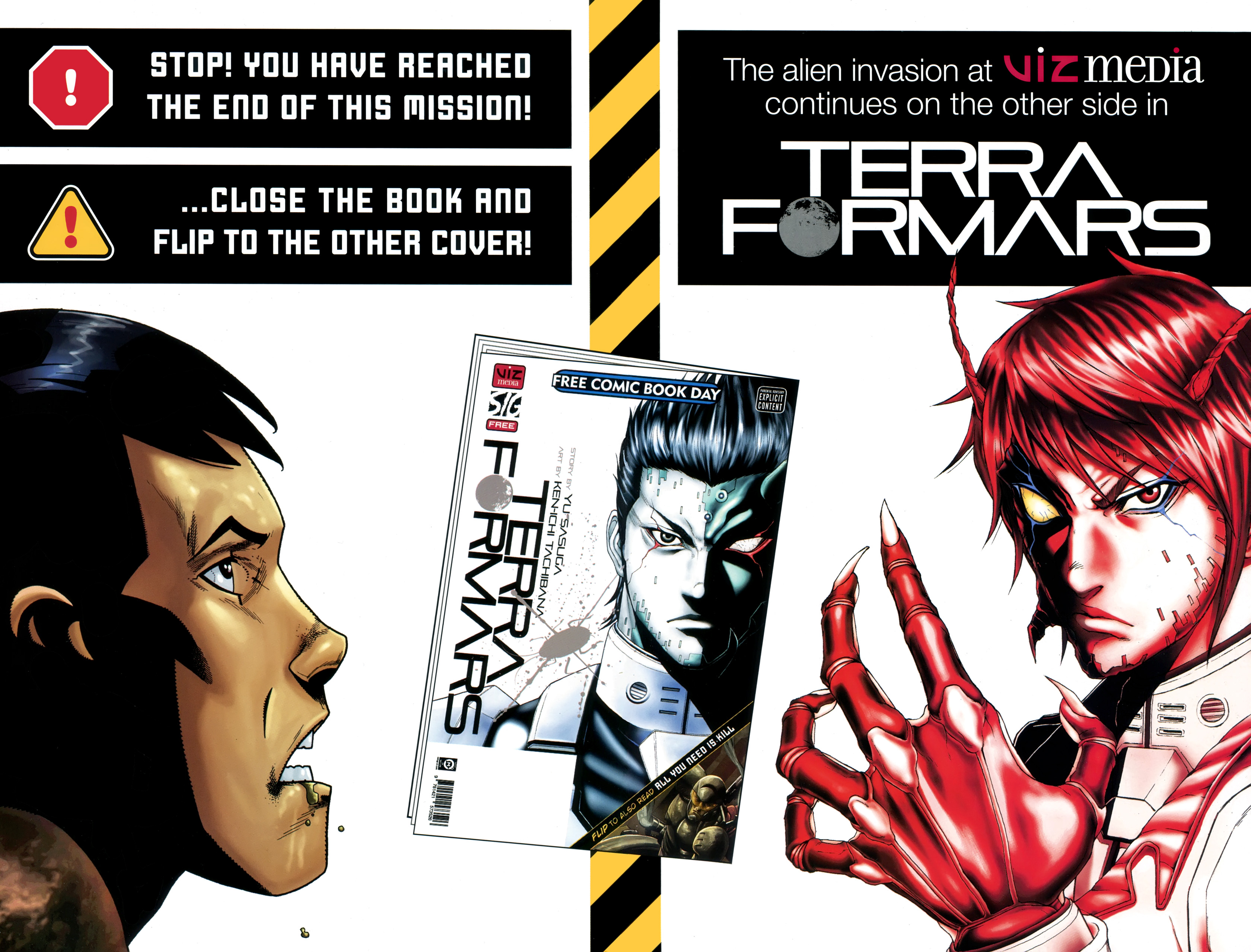 Read online Free Comic Book Day 2014 comic -  Issue # All You Need is Kill-Terra Formars - Free Comic Book Day Edition - 15