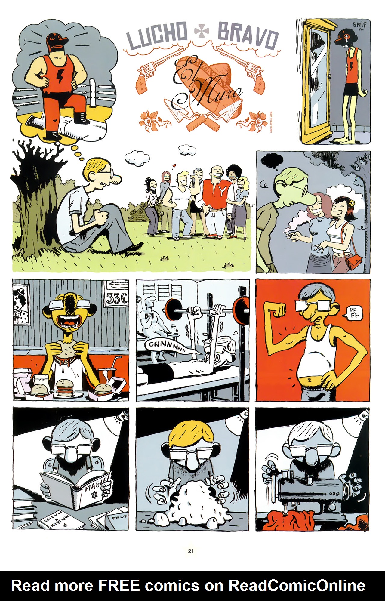 Read online Lucha Libre comic -  Issue #6 - 23