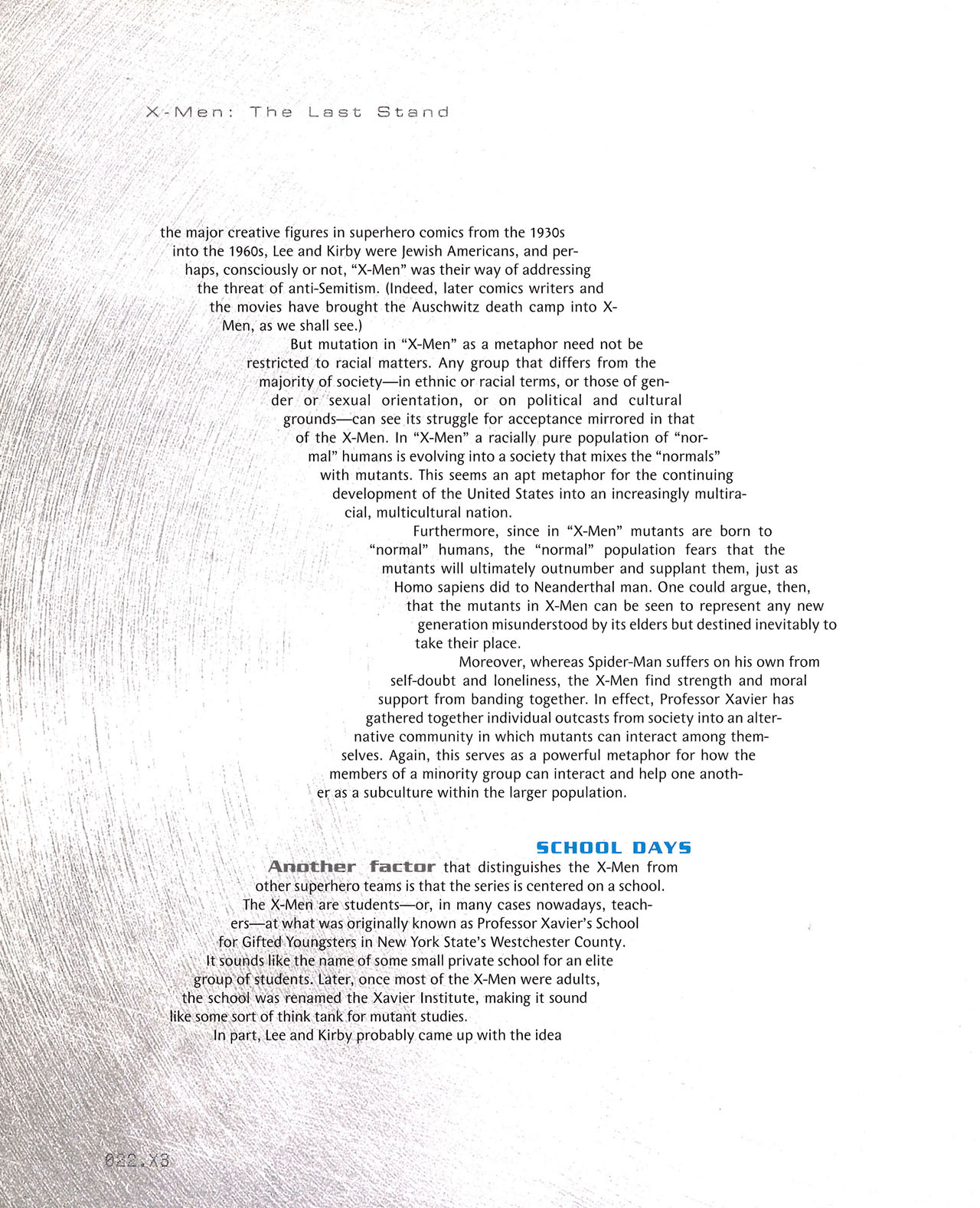 Read online The Art of X-Men: The Last Stand comic -  Issue # TPB - 21