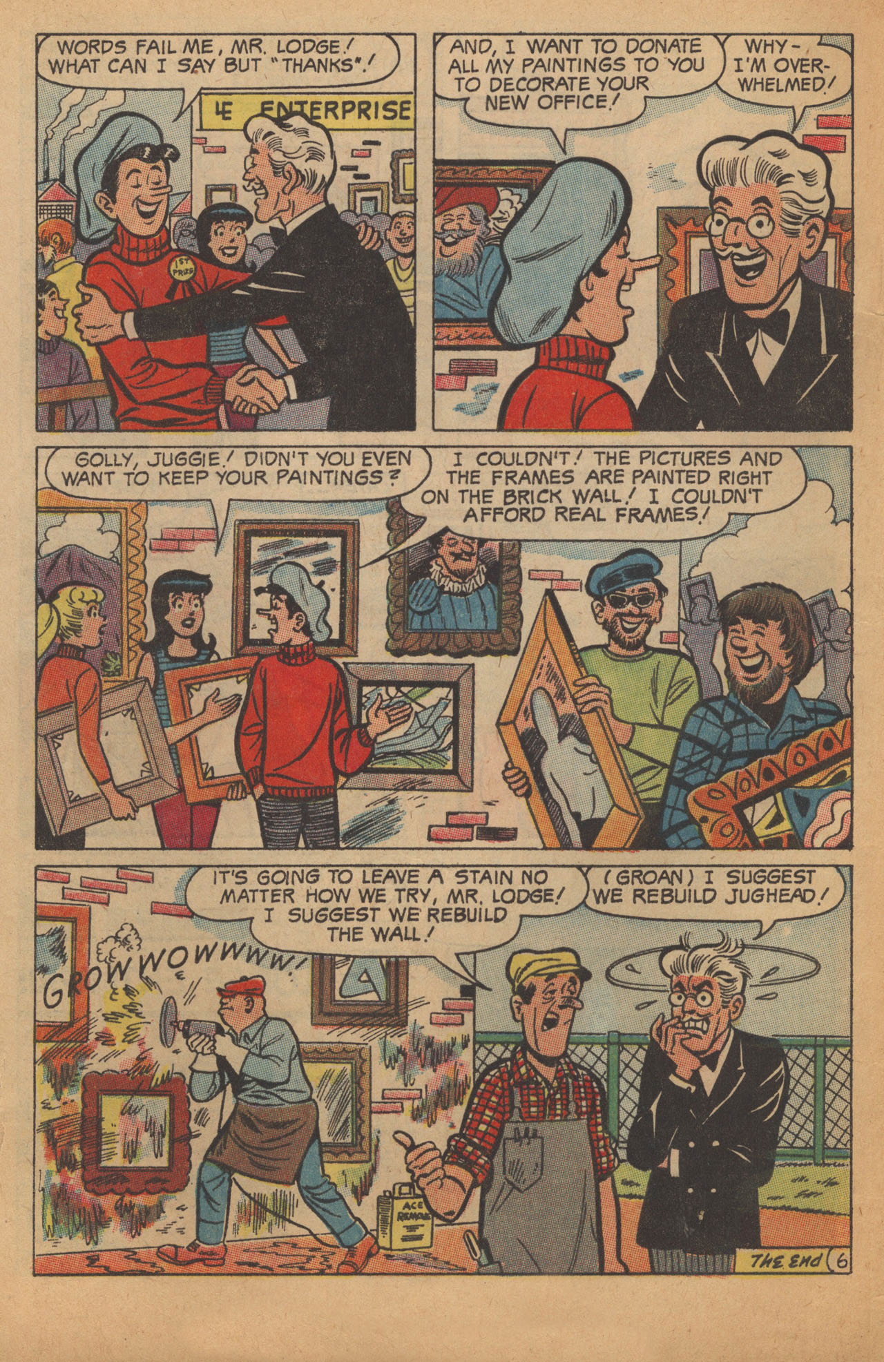 Read online Jughead (1965) comic -  Issue #161 - 8