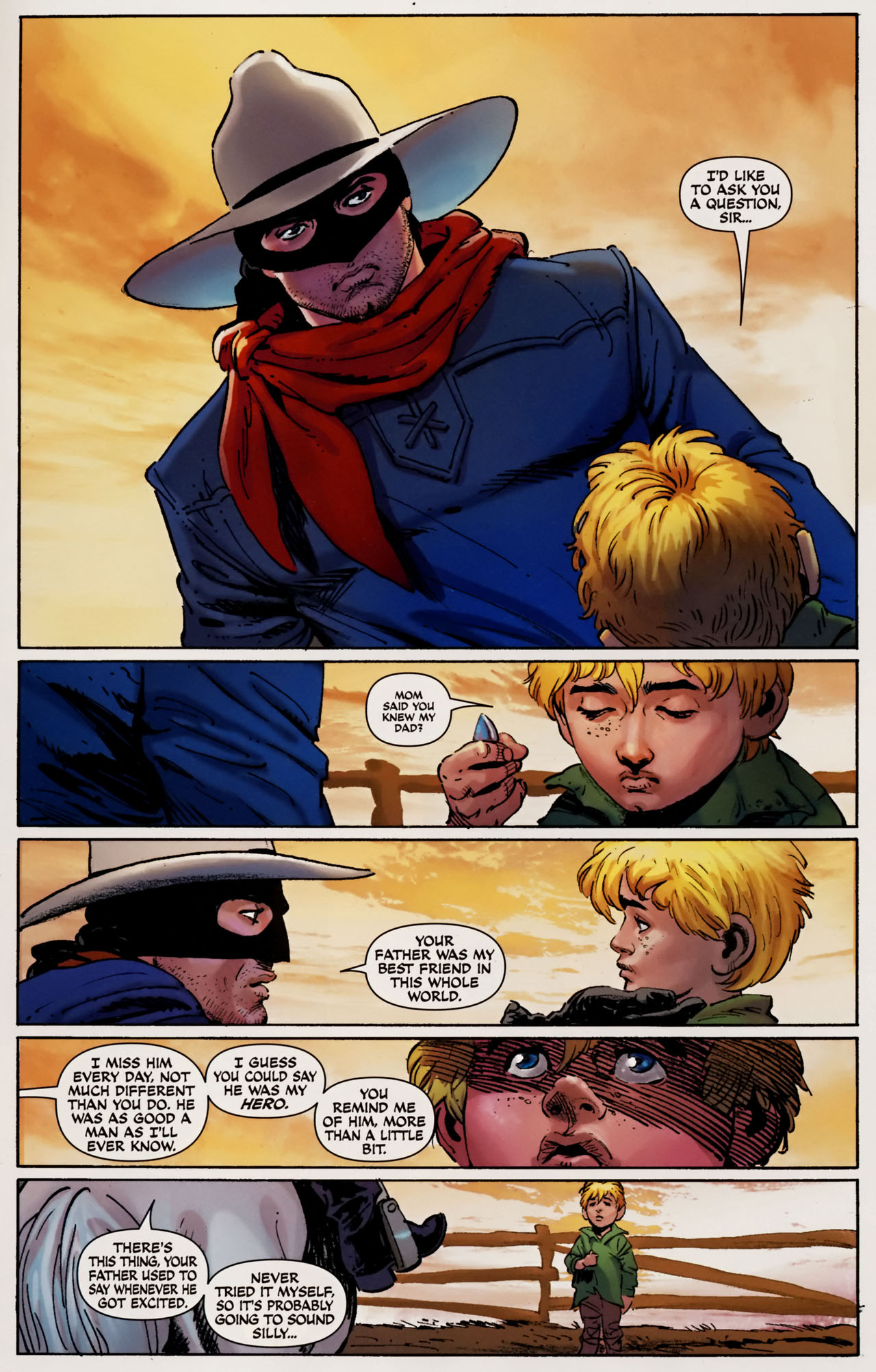 Read online The Lone Ranger (2006) comic -  Issue #6 - 7