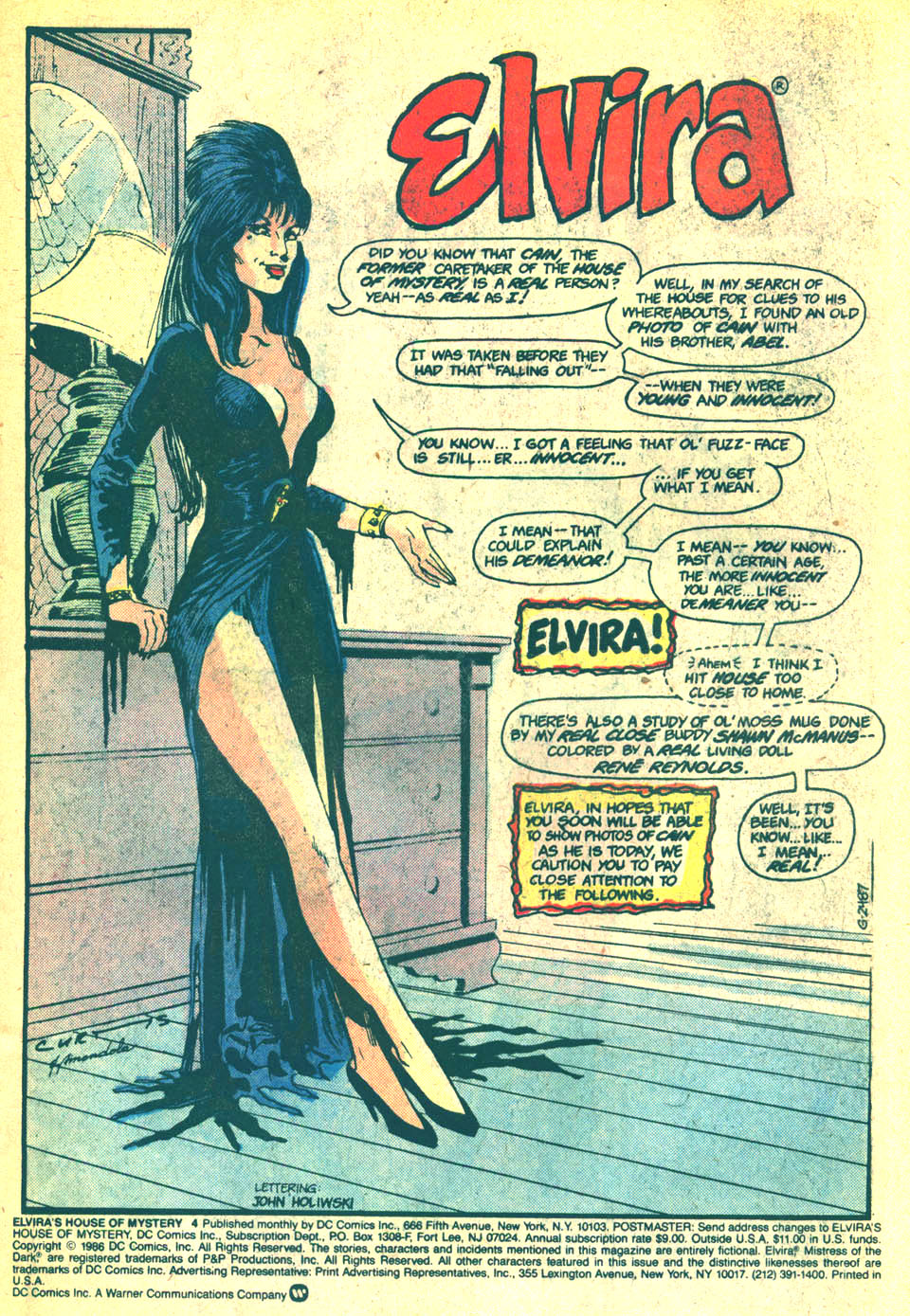 Elvira's House of Mystery Issue #4 #5 - English 2