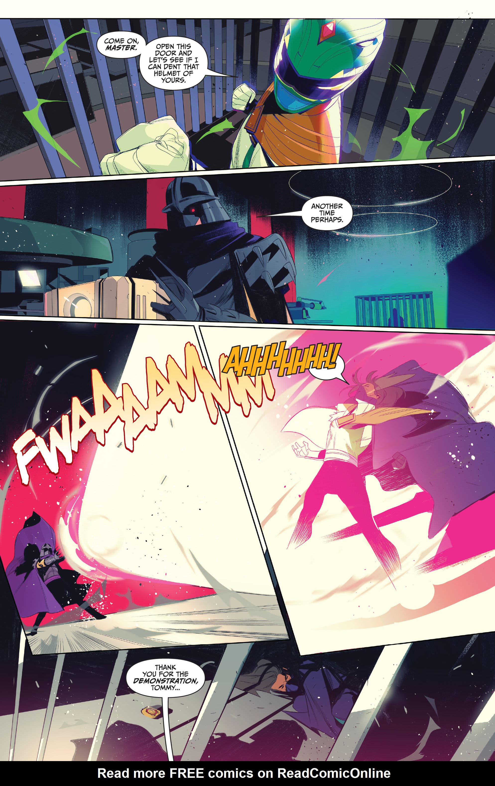 Read online Mighty Morphin Power Rangers: Teenage Mutant Ninja Turtles comic -  Issue #2 - 19