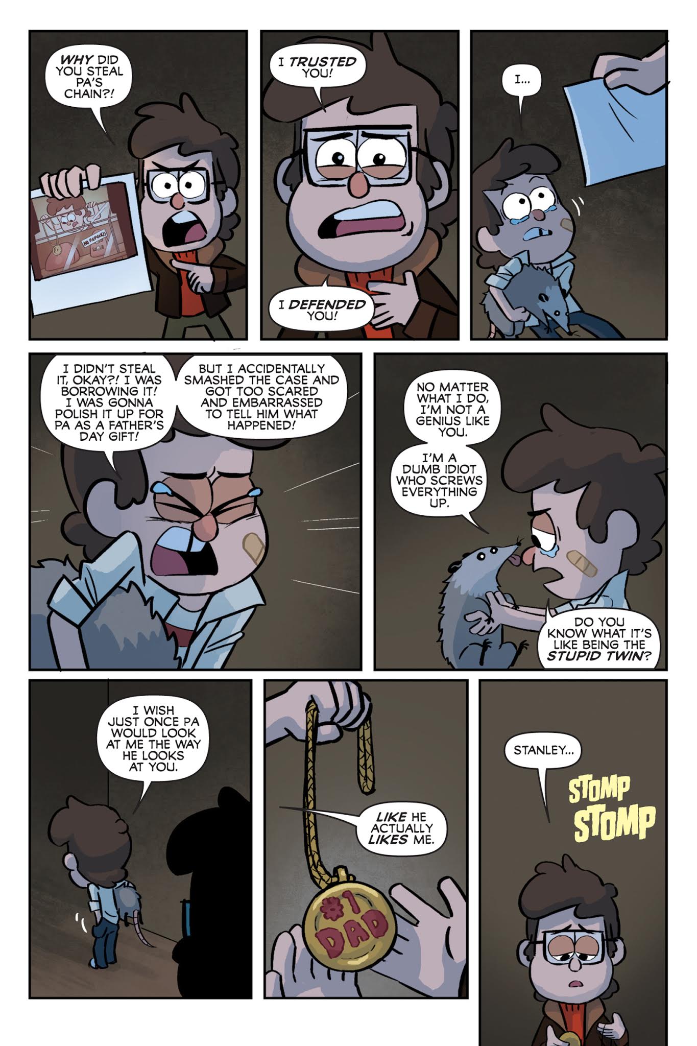 Read online Gravity Falls: Lost Legends comic -  Issue # TPB - 136