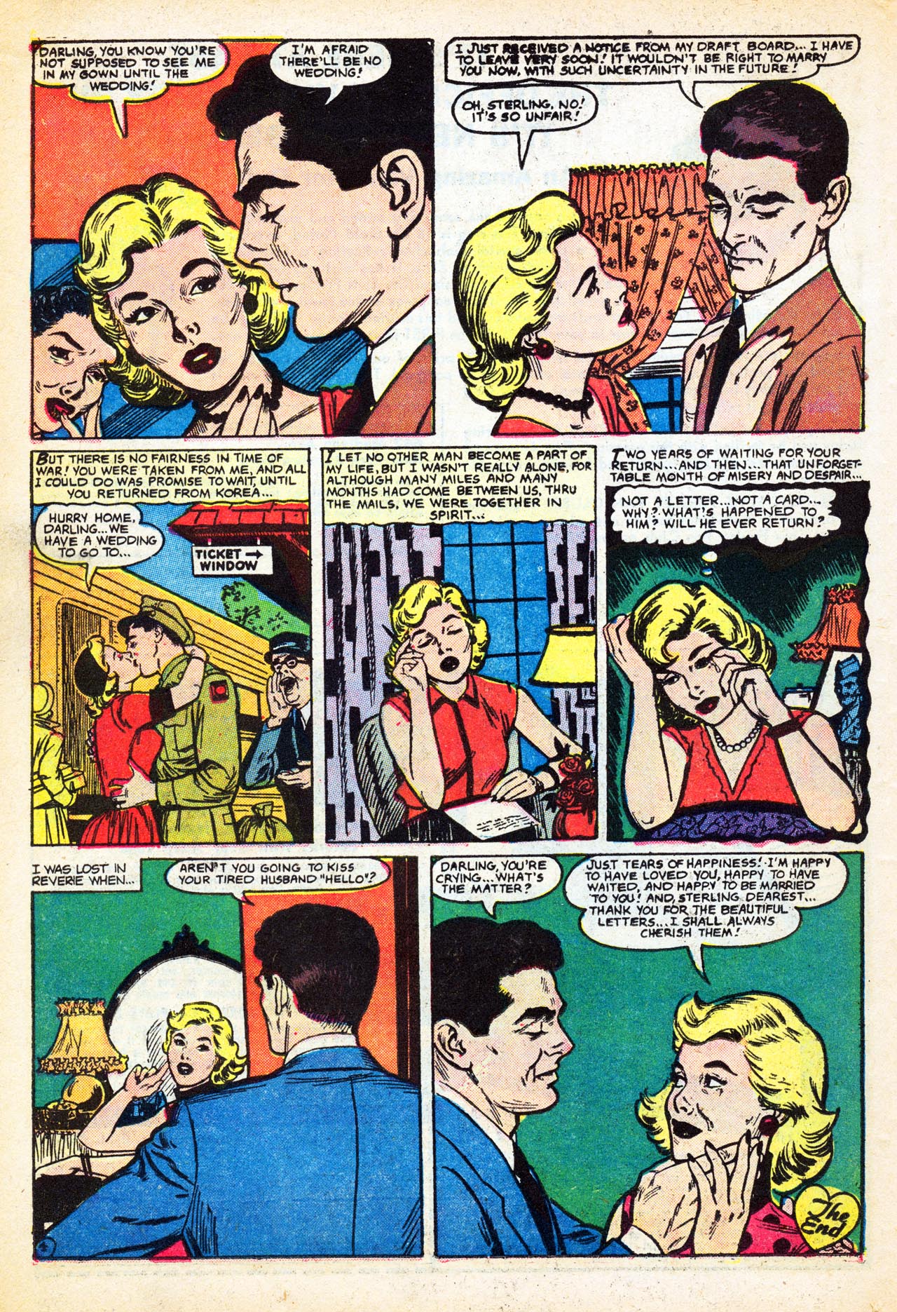 Read online Love Romances comic -  Issue #69 - 14