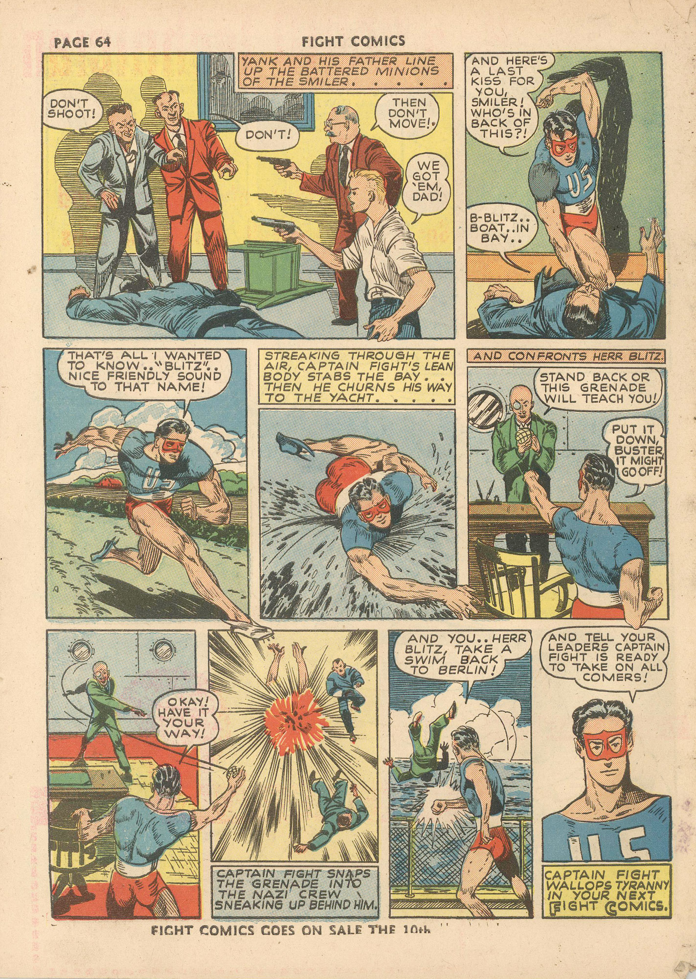 Read online Fight Comics comic -  Issue #16 - 67