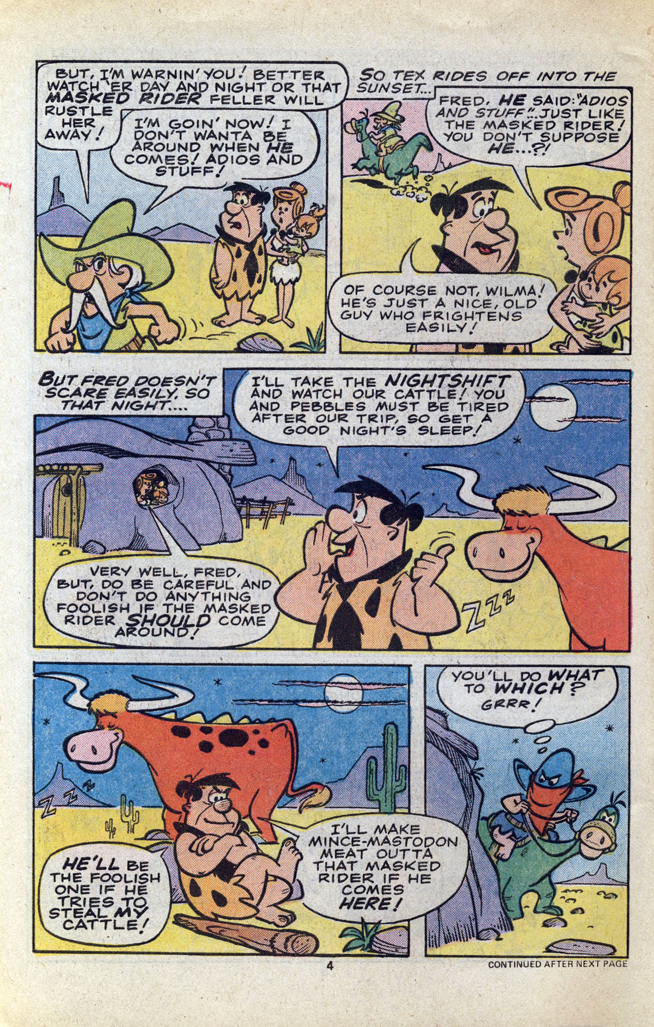 Read online The Flintstones (1977) comic -  Issue #6 - 6
