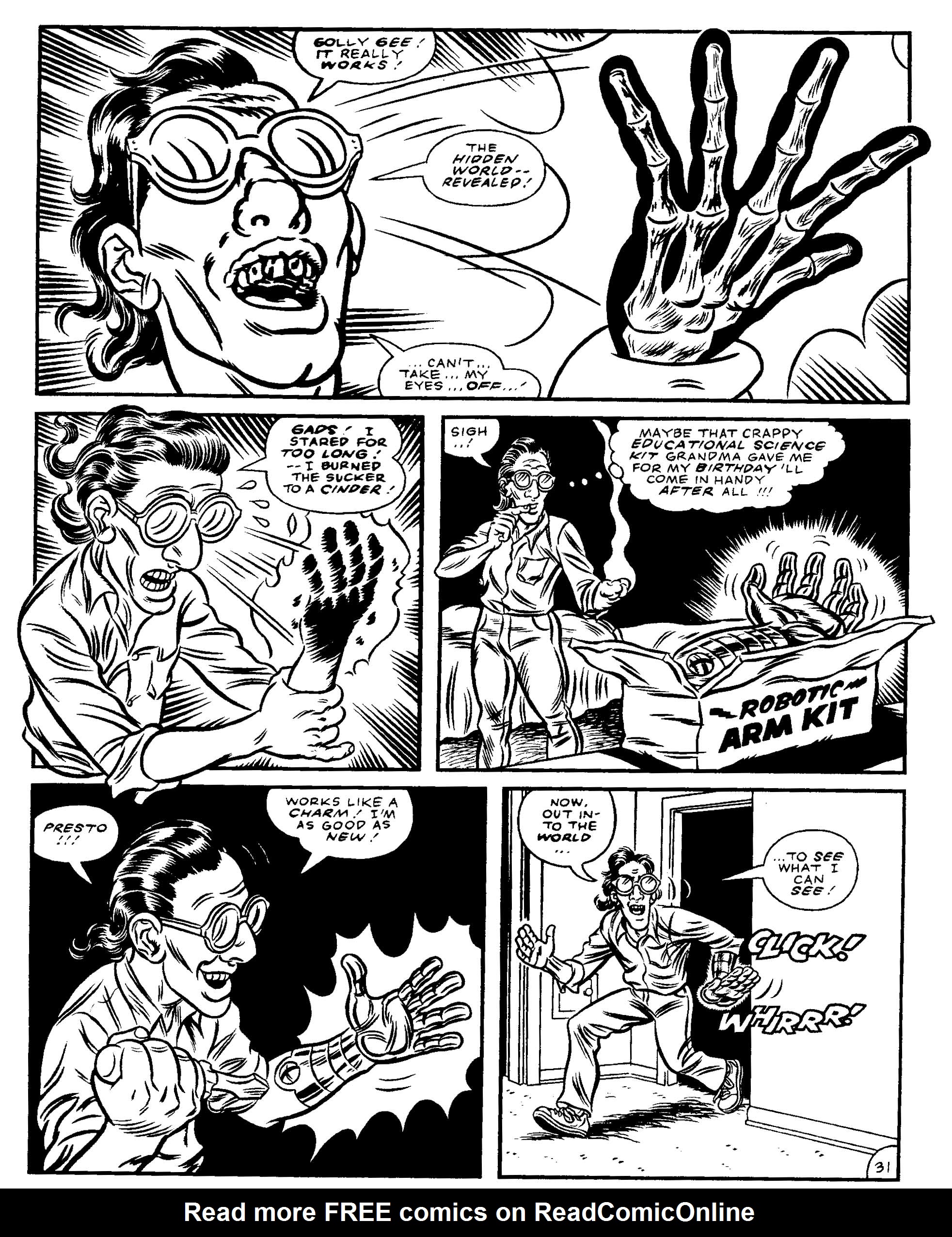 Read online Don Simpson's Bizarre Heroes comic -  Issue #1 - 33