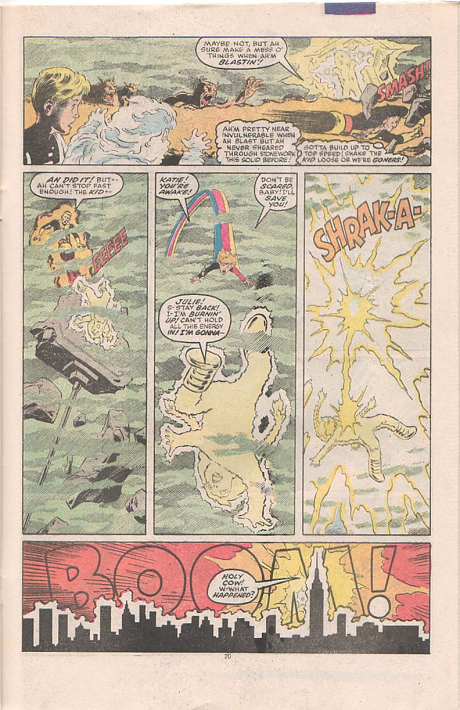 Read online Power Pack (1984) comic -  Issue #20 - 21