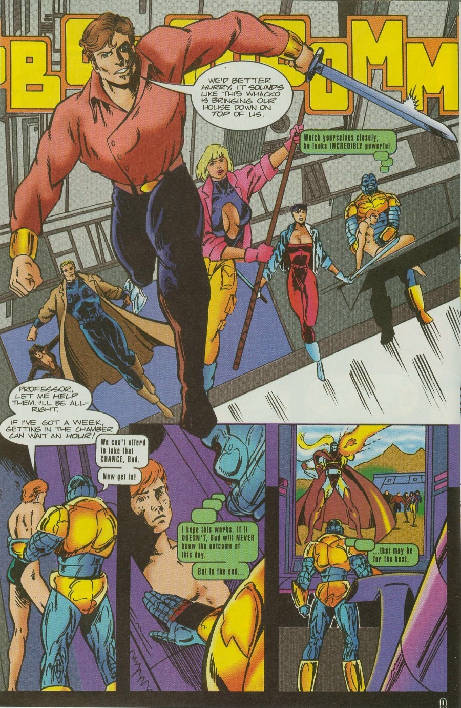 Read online Ex-Mutants comic -  Issue #11 - 10