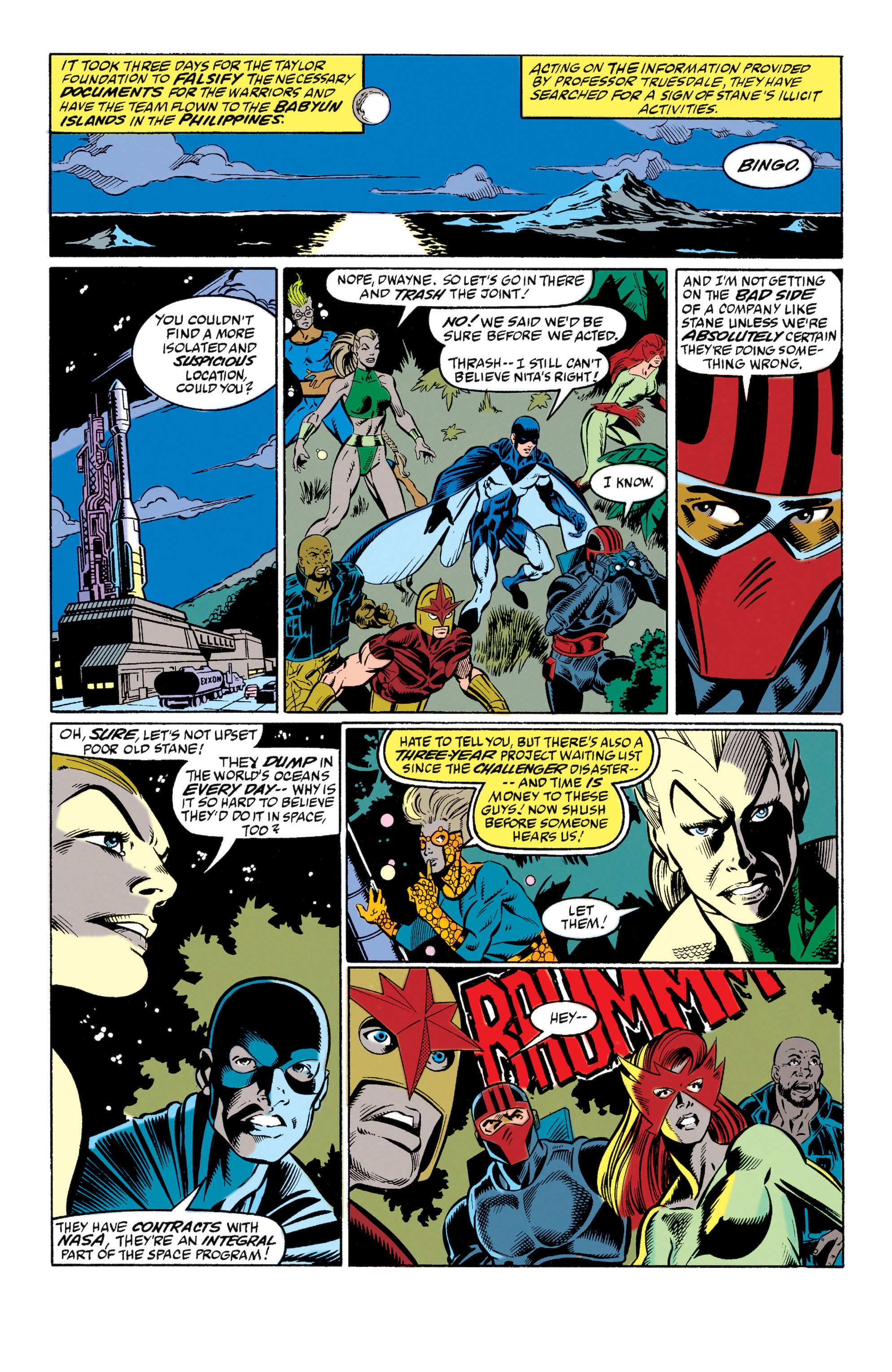 Read online The New Warriors comic -  Issue #5 - 14