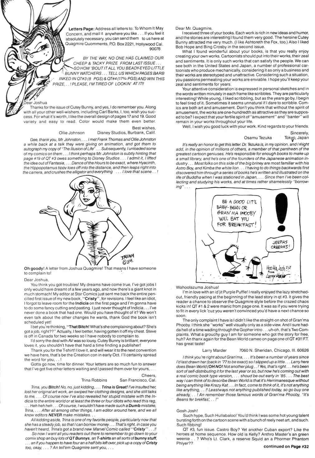 Read online Army  Surplus Komikz Featuring: Cutey Bunny comic -  Issue #4 - 28