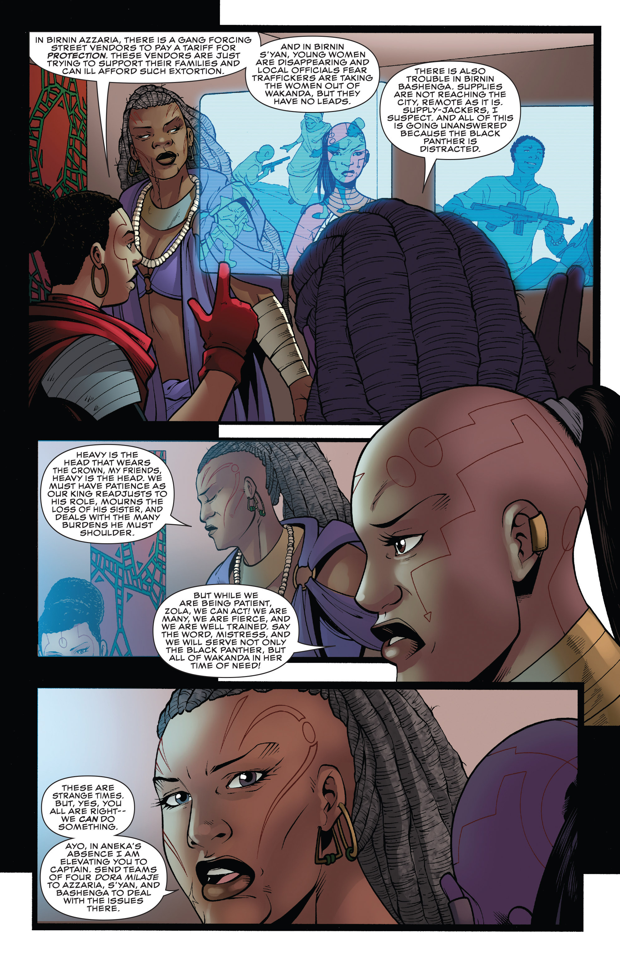 Read online Black Panther: World of Wakanda comic -  Issue #5 - 10