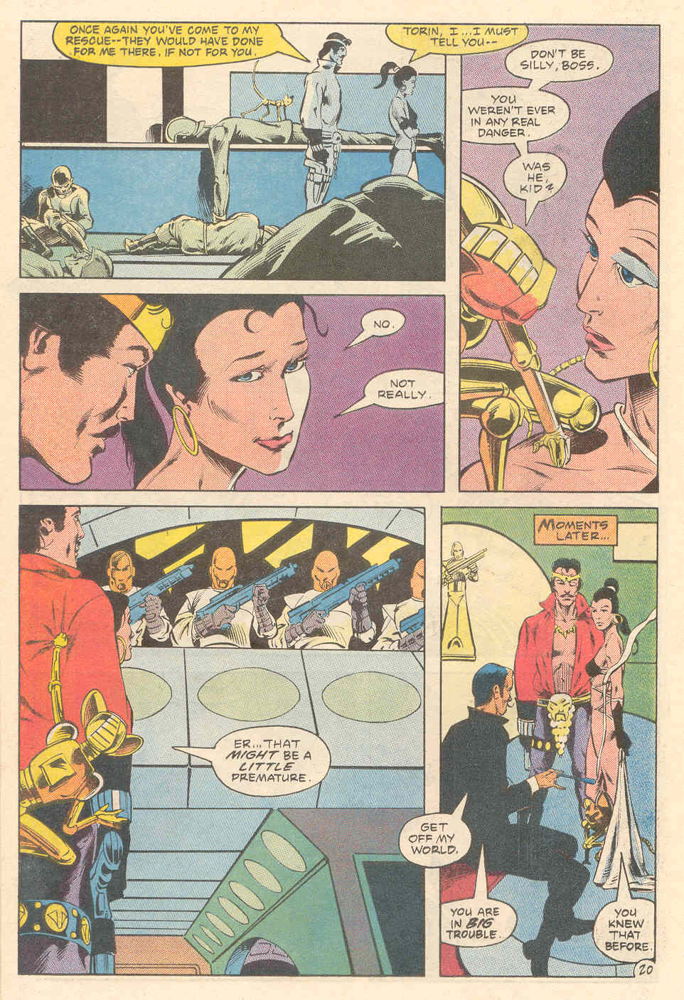 Read online Starslayer comic -  Issue #7 - 22