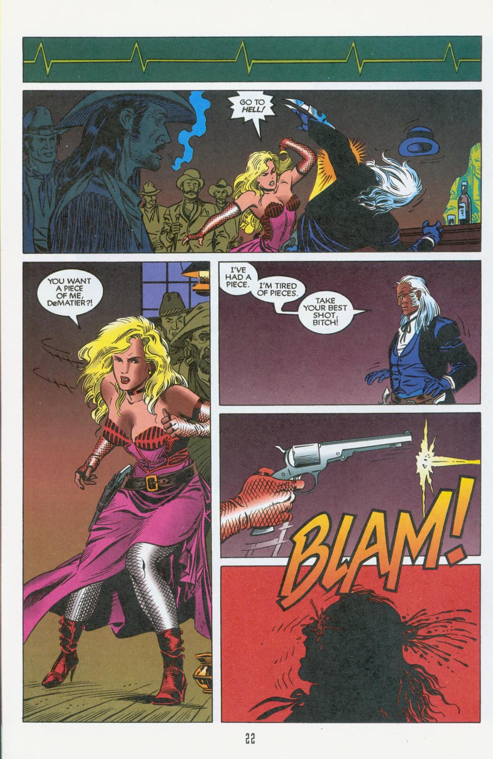 Read online Aliens/Predator: The Deadliest of the Species comic -  Issue #11 - 23